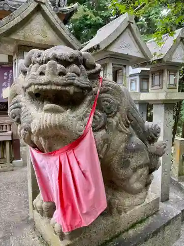 朝護孫子寺の狛犬