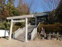 山神神社の鳥居