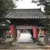 湊八坂神社の山門・神門