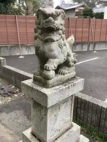 日置神社の狛犬