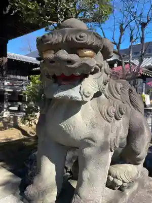白山神社の狛犬
