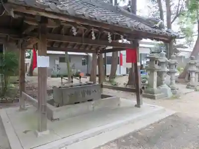 元石清水八幡神社の手水舎