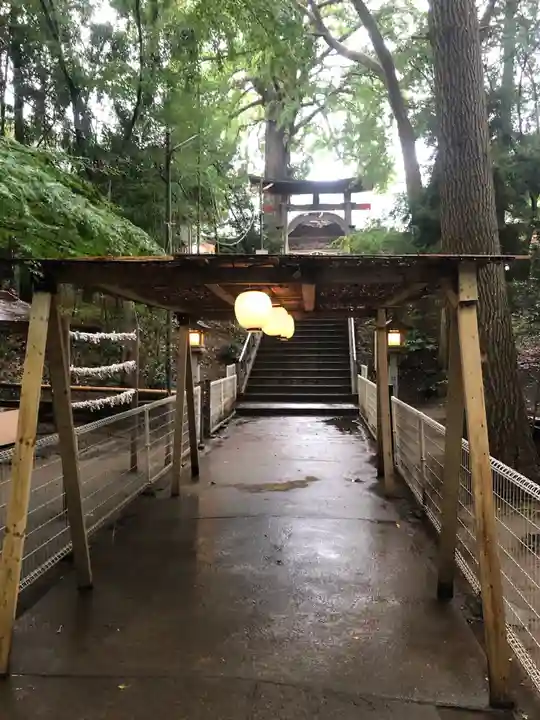 下総国三山 二宮神社の鳥居