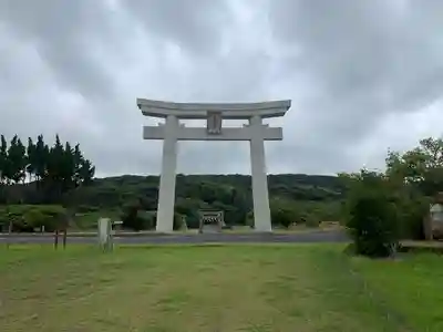 白沙八幡神社の鳥居