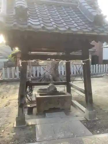 河原神社の手水舎