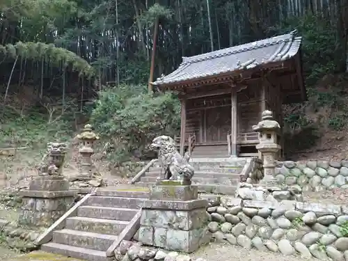 森大明神社の本殿・本堂