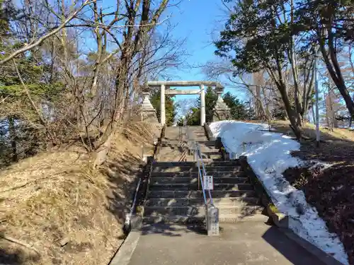 東神楽神社の鳥居