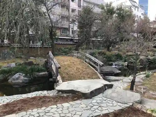 湯島天満宮の庭園