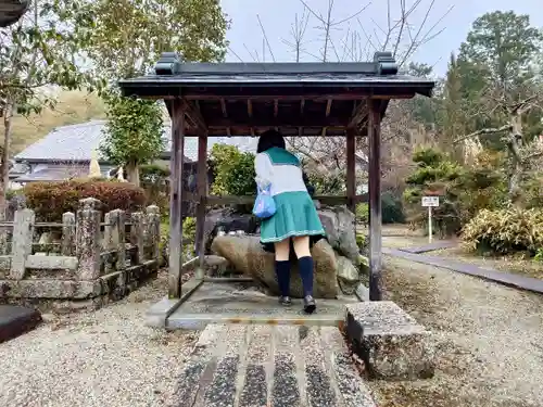 勝因寺の手水舎