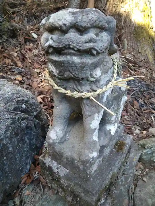 上一宮大粟神社の狛犬