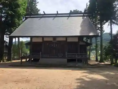 栗原神社の本殿・本堂