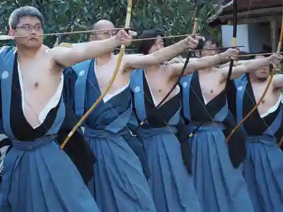 川田八幡神社のお祭り