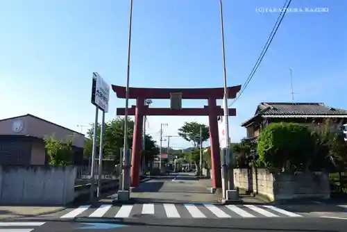 相模国総社六所神社の鳥居