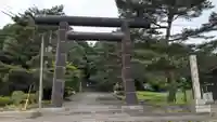 義經神社の鳥居