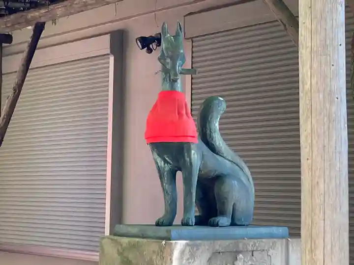 藤神稲荷神社の狛犬