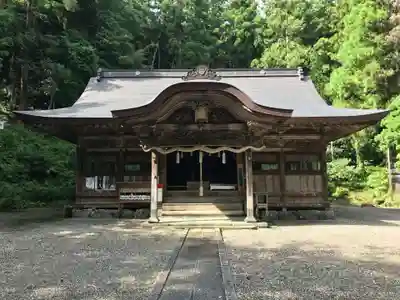 上一宮大粟神社の本殿・本堂