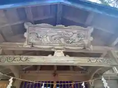 抱返神社の芸術