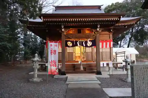 阿久津「田村神社」（郡山市阿久津町）旧社名：伊豆箱根三嶋三社の本殿・本堂