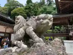 筑波山神社の狛犬