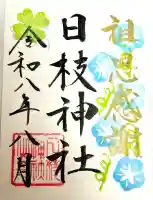 日枝神社の御朱印