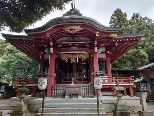 柏諏訪神社の本殿・本堂