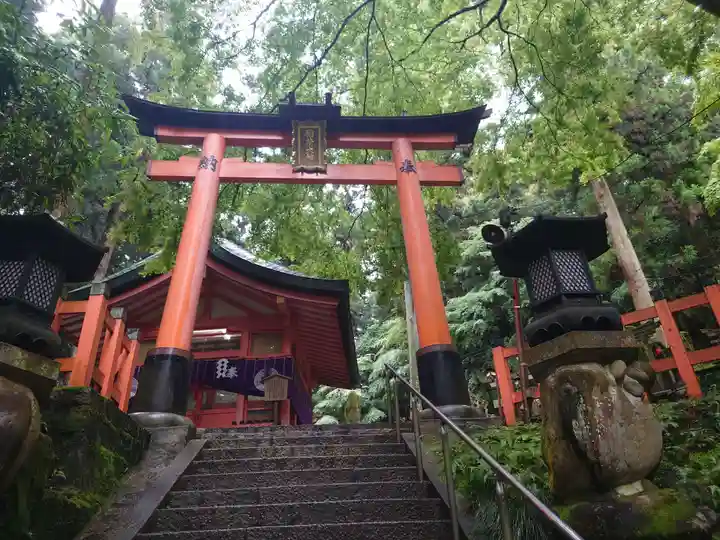 伏見稲荷大社 御膳谷奉拝所の鳥居