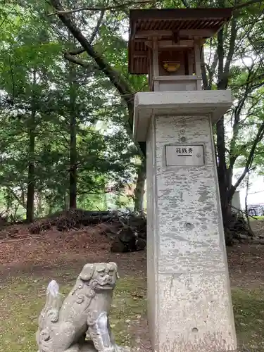 音更神社の狛犬