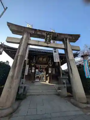 櫛田神社の鳥居