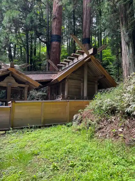 仁科神明宮の本殿・本堂