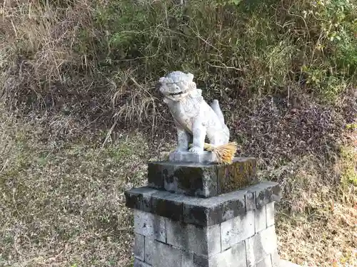 市野郷神社の狛犬