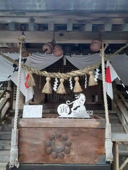 涌谷神社の本殿・本堂