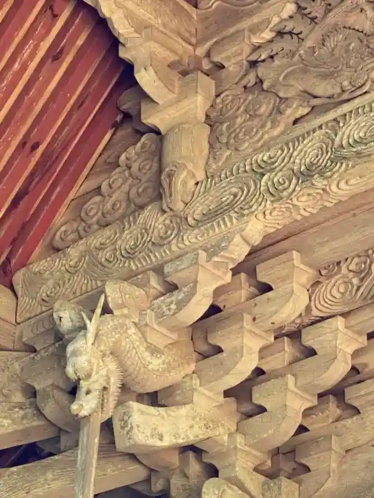 塩野神社の芸術