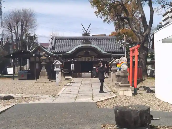 姫嶋神社の本殿・本堂