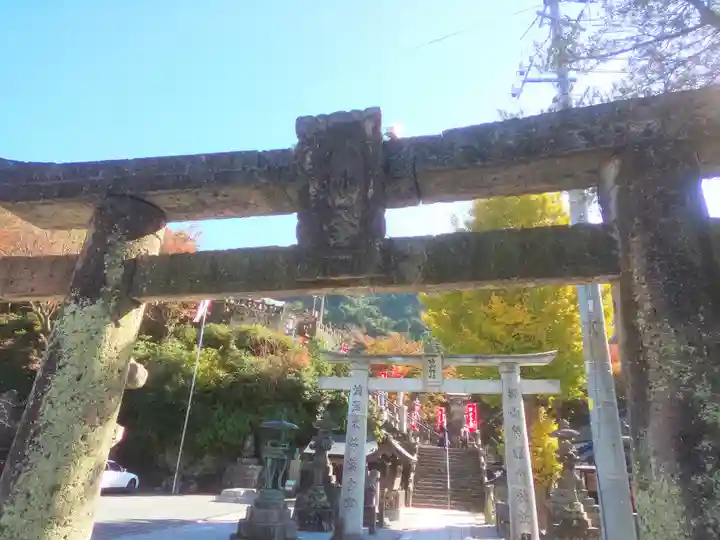 陶山神社の鳥居