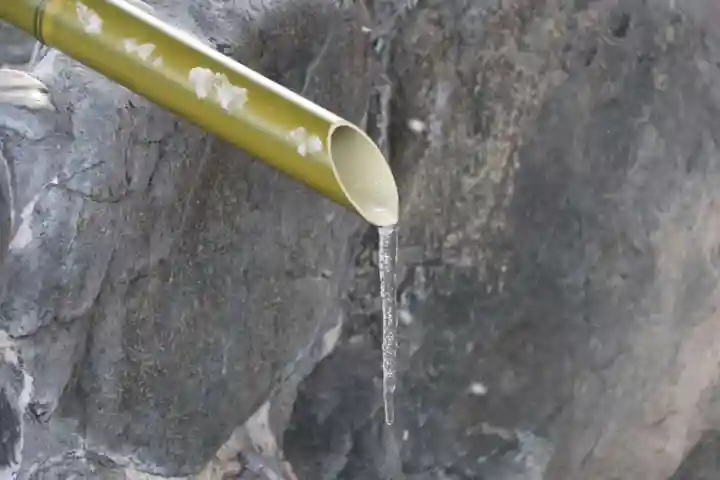 開成山大神宮の手水舎