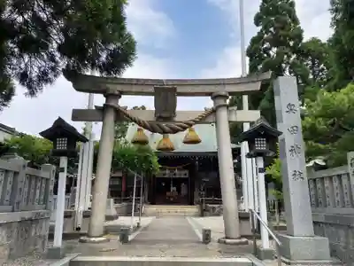 奥田神社の鳥居