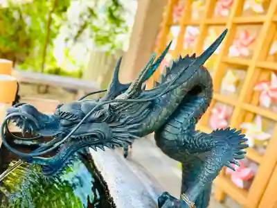 御嶽神社茅萱宮の手水舎