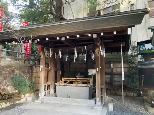 東京大神宮の手水舎