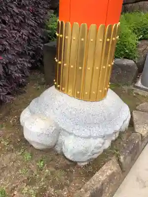 穴八幡宮の狛犬