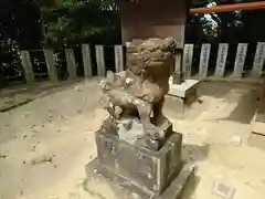 加茂健豆美命神社の狛犬