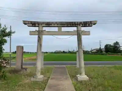 水神社の鳥居