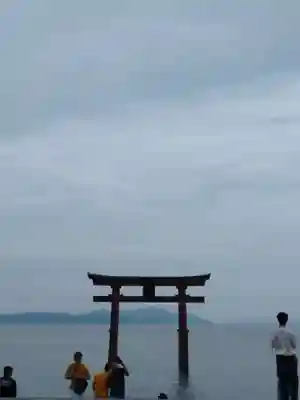 白鬚神社の鳥居
