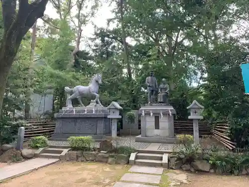 乃木神社の像