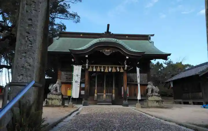諏訪神社の本殿・本堂