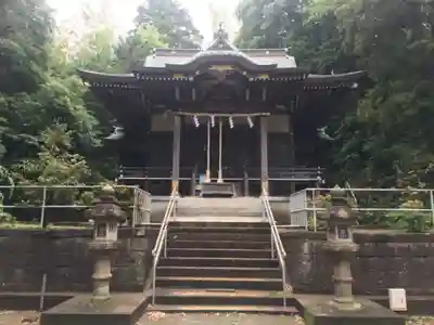 西八朔杉山神社の本殿・本堂