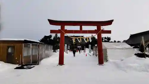 美瑛神社の鳥居