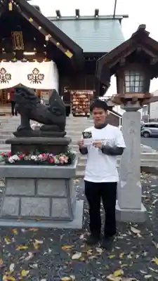 札幌諏訪神社の狛犬