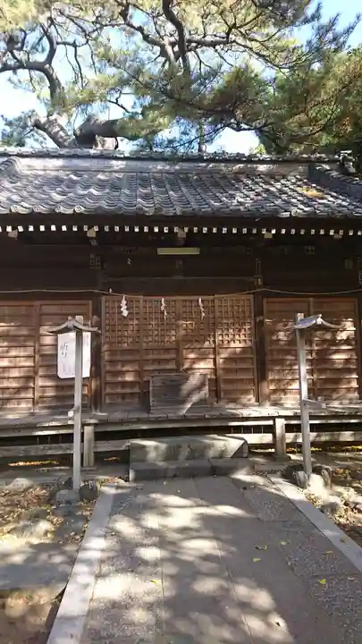 葛飾神社の本殿・本堂