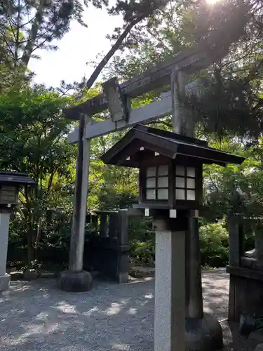 宮山神社の鳥居