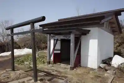 飯縄神社 奥社の鳥居